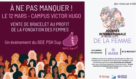 Journée internationale des droits de la femme (BDE)